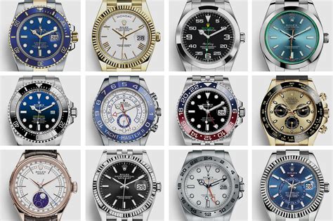 rolex type of watches|list of all Rolex models.